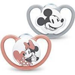 Nuk Disney Mickey Mouse Space Silicone Soother 18-36m