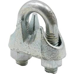 Prime-Line 5/16 in. Galvanized Cable Clamp (2-pack)