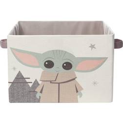 Lambs & Ivy Star Wars The Child Foldable Storage Basket grey