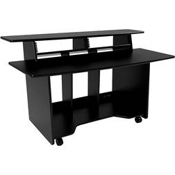 Omnirax Presto 4 Studio Desk Black