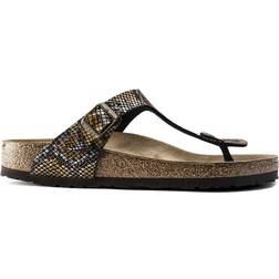 Birkenstock Gizeh Micro Fibre - Python Brown