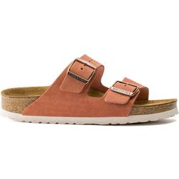 Birkenstock Arizona Soft Footbed Suede Leather - Earth Red