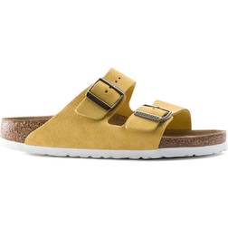 Birkenstock Arizona Soft Footbed Suede Leather - Ochre