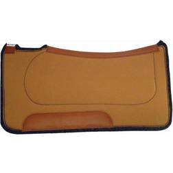 Wool Contoured Ranch Pad 32X32 Tan