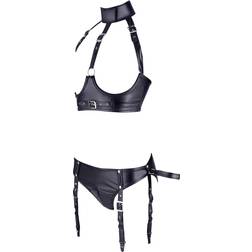 Bra Set Bondage Black