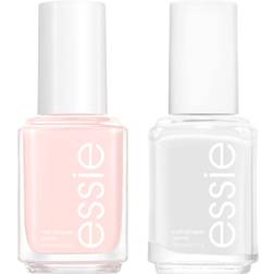 Essie Nail Polish, Ballet French Manicure Kit, A Sheer Pink A White Nail Polish, 8-Free Vegan, Kit