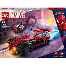 Lego Marvel Miles Morales Vs Morbius 76244