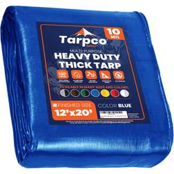 Tarpco Safey Extra Heavy Duty 10 Mil Tarp Blue 12 x 20