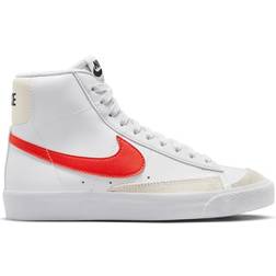 Nike Blazer Mid '77 GS - White/Coconut Milk/White/Picante Red