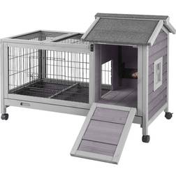 Aivituvin Rabbit Hutch Indoor Bunny Cage