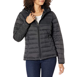 Amazon Women's Lightweight Long-Sleeve Full-Zip Packable Hooded Puffer Jacket