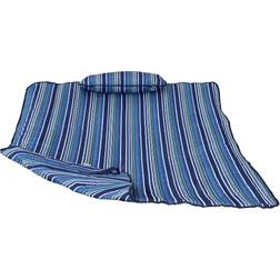 Quilted Hammock Pad & Pillow Set Chair Cushions Blue