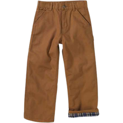 Carhartt Little Boy's Lined Canvas Dungaree - Brown