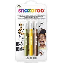 Snazaroo Jungle Face Painting Brush Pen Set