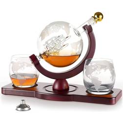 Oaksea Globe Whiskey Carafe 3 0.22