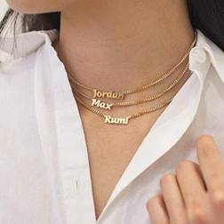 Trangel Dainty Custom Necklace - Gold