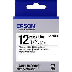 Epson LabelWorks LK-4WBN Label tape