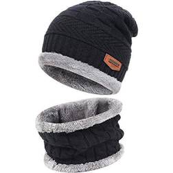 FZ Fantastic Zone Winter Beanie Hat Scarf Set