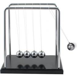 Northix Newtons Cradle Silver/Black Zierelement