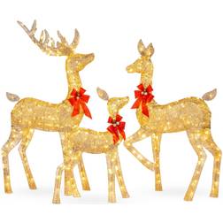 Best Choice Products Deer Family Set Christmas Lighting 3