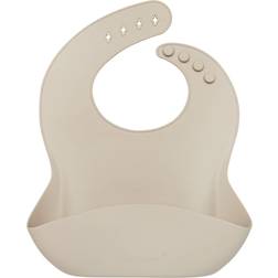 Loulou Lollipop Silver Sand Silicone Bib Sand Bib