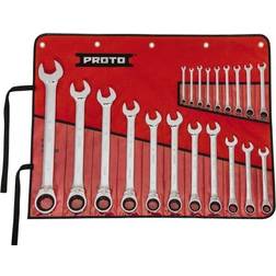 Proto Ratcheting Set: 20 Combination Wrench