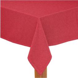 Lintex Danube 60"x84" Scarlet Tablecloth Red