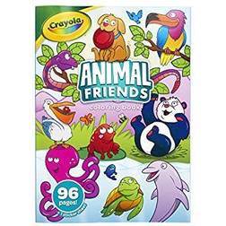 Crayola Animal Friends Coloring Book, 96 Animal Coloring Pages