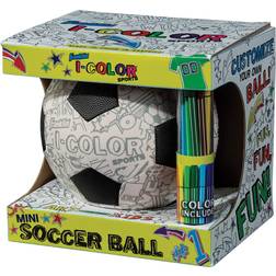 Franklin Sports I-Color Mini Soccer Ball In Black/white Black