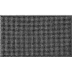 Bungalow Flooring Aqua Shield Squares Gray, Black