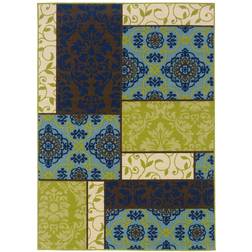 Oriental Weavers Caspian 5.25 X Blue, Green, Brown