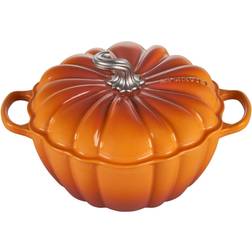 Le Creuset Persimmon Pumpkin with lid 0.98 gal 9.4 "