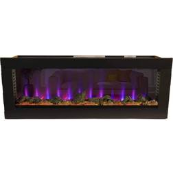 Bluegrass Living 50" See-Through Electric Fireplace