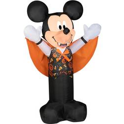 National Tree Company 42" Vampire Mickey Mouse Led Inflatable Halloween