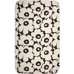 Marimekko Unikko Sengeteppe Beige, Svart (260x160cm)