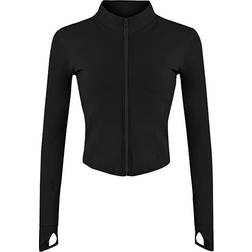 Women's Lightweight Full Zip Running Track Jacket