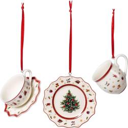 Villeroy & Boch Toy's Delight Decoration 3-pack Christmas Tree Ornament