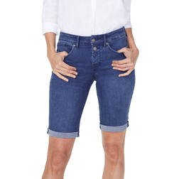 NYDJ Briella 11 Inch Denim Shorts - Nevin