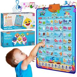 Pinkfong Baby Shark Interactive Alphabet Learning Poster