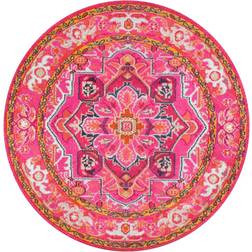 Nuloom Mackenzie Persian Medallion Purple, Pink