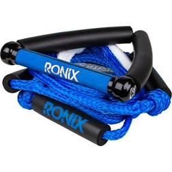 Ronix Bungee Surf Rope, 10 in. Handle Hide Grip w/ 25ft. 5-Sect. Rope