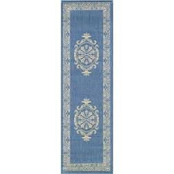 Couristan Antique Medallion Multicolor, White, Gray, Blue, Black, Beige