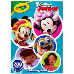 Crayola 288pg Disney Junior Coloring Book with Sticker Sheets