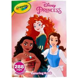 Crayola 288pg Disney Princess Coloring Book with Sticker Sheets