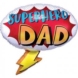 Amscan Super Dad Speech Bubble Shape Balloon