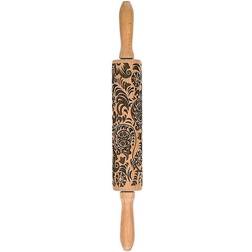 Anderson's Baking Paisley Natural Rolling Pin