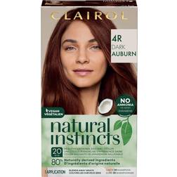 Clairol Natural Instincts Ammonia-Free Semi-Permanent Color In Rosewood/dark Auburn Brown Color