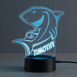 CPS Personalized Planet Boys' Shark Personalized Night Light