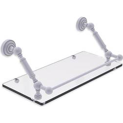 Allied Brass Dottingham 18" Floating Rail Matte White Matte