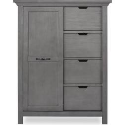 Evolur Belmar Tall Chest In Rustic Grey Rustic